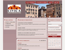 Tablet Screenshot of civicasrl.it